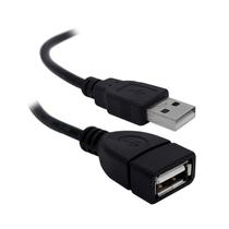 Cabo Extensor USB 2.0 X-Cell, USB Macho x USB Fêmea, 3m, Preto - XC-MF-A