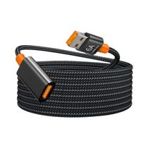 Cabo Extensor USB 3.0/2.0 de Alta Velocidade (6A) - para Laptop, PC, TV e Xbox