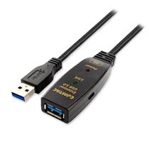 Cabo Extensor USB 3.0 AM/AF com Amplificador de Sinal - 5 metros - Comtac 9373 Cabo Extensor USB 3.0 AM/AF com Amplificador de Sinal - 5 metros - Comtac 9373