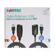 Cabo Extensor USB 3.0 AMAF 5 metros COMTAC