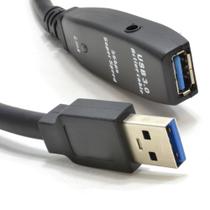 Cabo Extensor USB 3.0 Ativo de 15 Metros Cabo Extensor USB 3.0 Ativo de 15 Metros