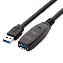 Cabo Extensor USB 3.0 Ativo Repetidor Macho X Fêmea 5 Metros Comtac 9373 Cabo Extensor USB 3.0 Ativo Repetidor Macho X Fêmea 5 Metros Comtac 9373