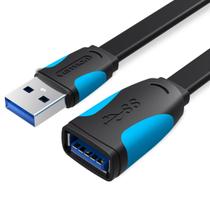 Cabo Extensor USB 3.0 Macho x USB Femea PS4 PS5 Vention 50cm