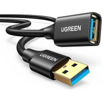 Cabo Extensor Usb 3.0 Ugreen Us129 1m 5gbps Usb-a Preto Cabo Extensor Usb 3.0 Ugreen Us129 1m 5gbps Usb-a Preto