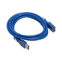 Cabo Extensor USB A Macho x A Fêmea 3 metros azul Cabo Extensor USB A Macho x A Fêmea 3 metros azul