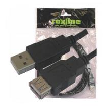 Cabo Extensor USB-A Macho X Femea 2.0 C/ 5M - Tblack