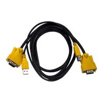 Cabo Extensor USB KVM 1,50 Metros Alta Performance