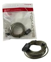 Cabo Extensor USB Macho para USB Fêmea 2.0 de 10 Metros - Tomate MCB-026