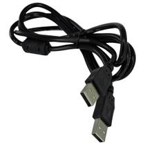 Cabo Extensor Usb Macho para Usb Macho Preto 1,50 Metros Cabo Extensor Usb Macho para Usb Macho Preto 1,50 Metros