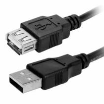 Cabo extensor USB Macho x Fêmea 2 metros It-Blue LE-803 Resistente Transmissão de dados 2.0 Preto