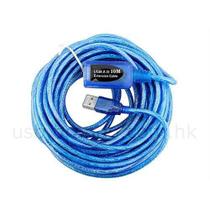 Cabo Extensor Usb Macho x Fêmea Amplificado - 10 Metros
