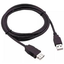 Cabo extensor usb multi 2.0 am/af 1.8m preto wi026