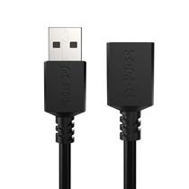 Cabo extensor usb pcyes 2.0 am/af 2m preto puamf2-2 Cabo extensor usb pcyes 2.0 am/af 2m preto puamf2-2