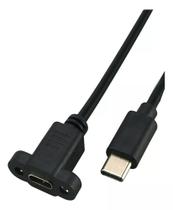 Cabo Extensor Usb Tipo C 3.1 2ª Geração 10 Gbps 50 Cm