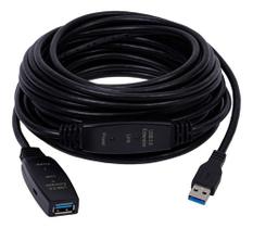 Cabo Extensor Usb Versão 3.0 Ativo 10 Metros