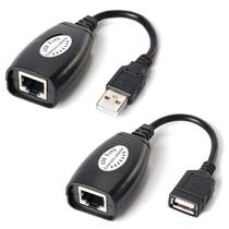 Cabo extensor usb via rj45