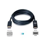 Cabo F3 Conversor Displayport Para Hdmi 1.8 M Jc-Cb-Dmi18 Cabo F3 Conversor Displayport Para Hdmi 1.8 M Jc-Cb-Dmi18