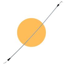 Cabo Fechadura Atego/Axor (Direito)