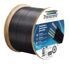 Cabo Fibra Optica 1fo Transcend Mini Flat Drop BOBINA 1000 mts