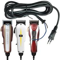 Cabo Fio De Energia Original Para Máquinas De Cortar Cabelo Wahl Magic Clip Legend Super Taper E Etc