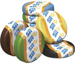Cabo Fio Elétrico Flexível 2,5mm Sil 100 Metros Cores - Sil