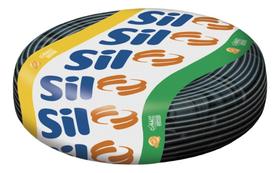 Cabo Fio Elétrico Flexível Sil 6mm 100 Metros Preto