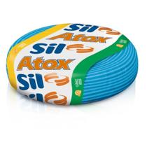 Cabo Fio Elétrico Sil Flexível de Cobre 4mm 50m Azul