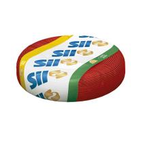 Cabo Fio Flexível 6,0mm Rolo 100m Vermelho Sil