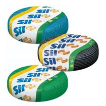 Cabo Fio Flexível Sil Cores - 10mm / 15metros