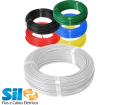 Cabo Fio Flexível Sil Cores - 2,5mm Rolo Com 100 Metros
