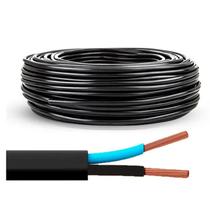 Cabo Fio Pp 500v 2 Vias 2x1,50mm Rolo Com 100 Metros Sil