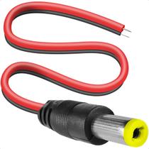 Cabo Fio Rabicho P4 Macho Positivo E Negativo Para Fontes