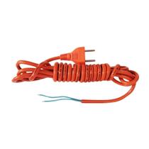 Cabo Fio Secador De Cabelo 2X1,0Mm 3Mt 10A Taiff Laranja Ori