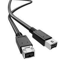Cabo FireWire 800 9 Pinos - 9 Pinos 70cm blindado IEEE 1394b