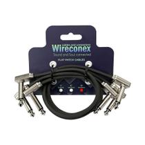 Cabo Flat para Pedal WFC 12-3 Emborrachado para Organização de Pedaleiras Wireconex