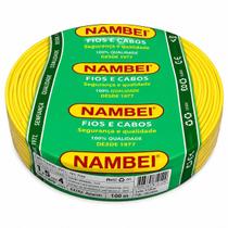 Cabo flex 1,5mm 750v amarelo - nambei Cabo flex 1,5mm 750v amarelo - nambei