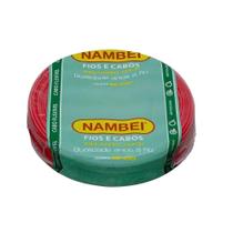 Cabo flex 2,5mm 750v vermelho - nambei Cabo flex 2,5mm 750v vermelho - nambei