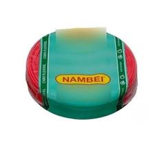 Cabo flex 2,5mm atox vermelho rolo nambei