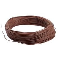 Cabo Flex. Automotivo 0.50mm Marrom Rolo 100m- Cód.8092