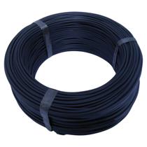 Cabo Flex. Automotivo 1.00mm Preto Rolo 100m - Cód.6561