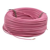 Cabo Flex. Automotivo 1.00mm Rosa Rolo 100m - Cód.9589