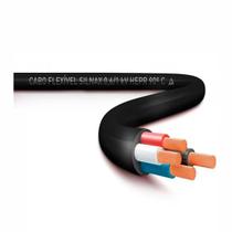 Cabo Flex Silnax 0,6/1 kV HEPR 90C 4x2,50 Preto - Rolo 100m - SIL