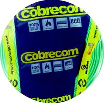 Cabo Flexicom 2,5mm Verde Rolo 50mts - Cobrecom