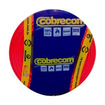 Cabo Flexicom 750V - 2,50mm² VERMELHO - Rolo 50m - Cobrecom