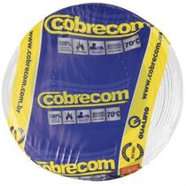 Cabo Flexicom de Cobre 1,5mm 750 Volts Branco com 100 Metros - 345500 - COBRECOM