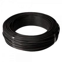 Cabo Flexível 1.0mm 750V Rolo Com 200 Metros Preto Cabo Flexível 1.0mm 750V Rolo Com 200 Metros Preto
