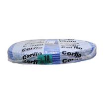 Cabo Flexivel 10,00Mm 750V Azul Rolo Com 100 Metros Corfio
