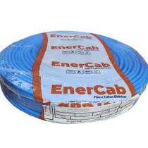Cabo Flexível 10mm Azul Enrecab 100m Alta Carga Elétrico