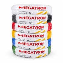 Cabo Flexível 16mm 100 Metros Megatron Antichama 750V Instalações Elétricas Residencial e Industrial Cabo Flexível 16mm 100 Metros Megatron Antichama 750V Instalações Elétricas Residencial e Industrial