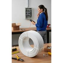 Cabo Flexível 2.5mm² Branco 100m: Segurança e Eficiência Cabo Flexível 2.5mm² Branco 100m: Segurança e Eficiência